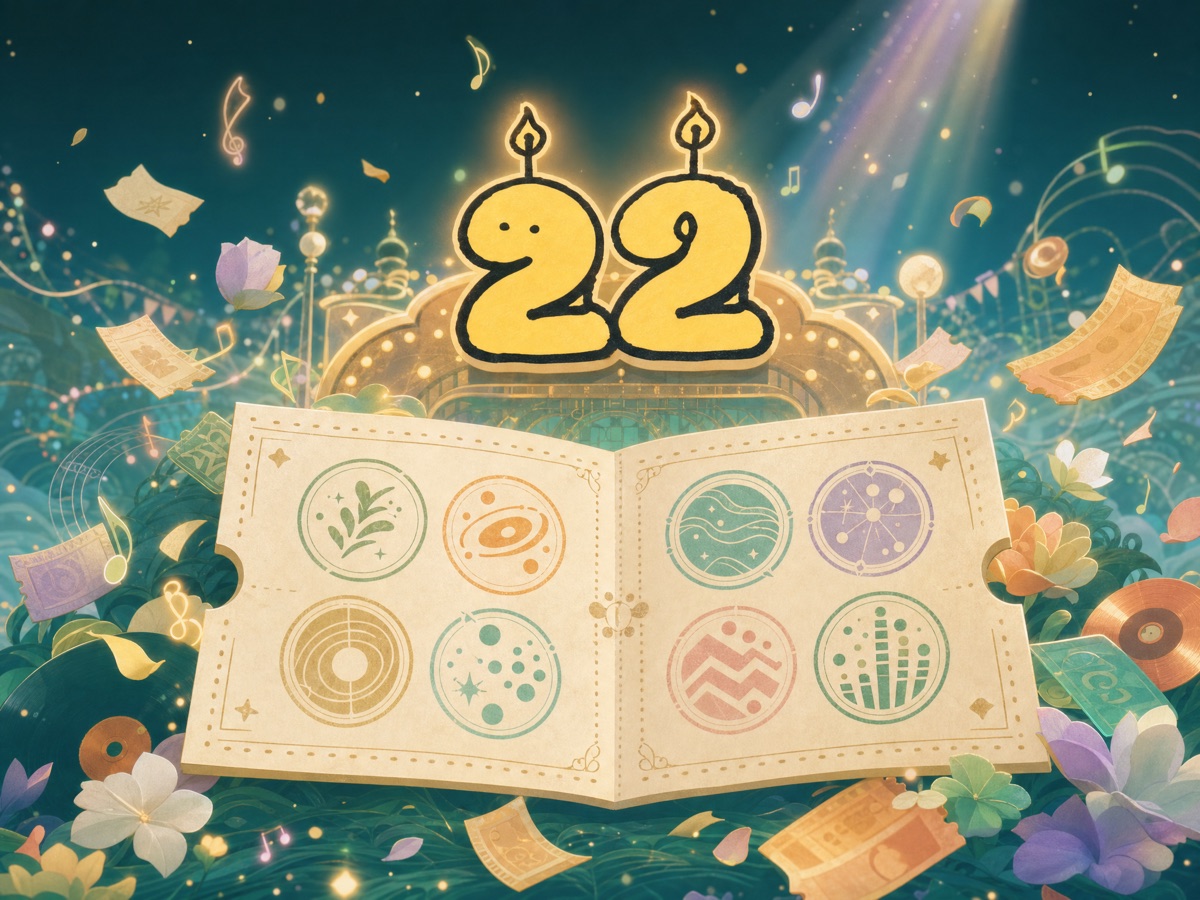 【苏打绿22周年】游乐通行证游戏入口图
